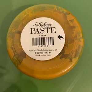 Chalk Couture Curry Chalk Paste